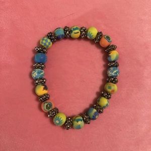 Patterned Beaded Bracelet